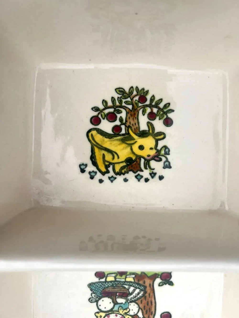 Vintage Metlox Poppytrail Divided Relish Dish with Handle | California Pottery
